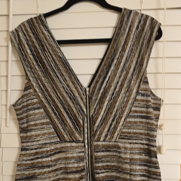 Robbie Bee Silver Black Ruched Cocktail Dress - Picture 8 of 12